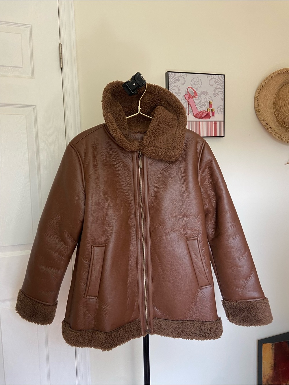 Koolaburra Brown Shearling Jacket